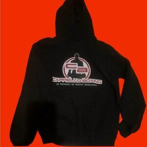Rocky Marciano “In Memory Of” Black Hooded Sweatshirt